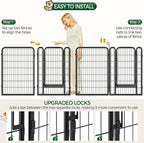 Yaheetech Dog Playpen Outdoor, 40 inch 24 Panels Dog Pen Indoor Heavy Duty - Image 5