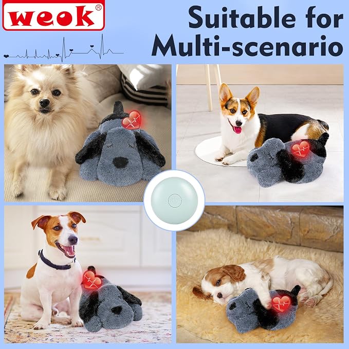 Heartbeat Dog Toy for Puppy- Heartbeat Helps for Dog Anxiety Relief and Calming - Image 5