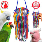 Bonka Bird Toys 51213 Large Aglet Heaven 9" Hanging Cotton Shoelace Ring Toy - Image 6