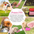 65 Pcs Puppy Supplies Starter Kit Small Dog Essentials Includes Dog Leash - Image 5