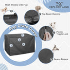 Explore Land Dog Crate Cover for 36 Inches Wire Cage, Heavy-Duty Lattice Pet - Image 5