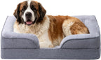 Makigued Orthopedic Dog Bed for Large Dogs Egg Crate Foam Pet Sofa by Makigued