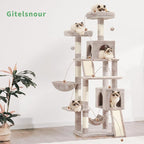 Cat Tree for Indoor Cats, Sturdy Cat Tree House - Image 7