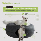 Cattasaurus Peekaboo Cat Cave Donut - Image 7