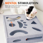 PETKARAY Felt Cat Puzzle Toy, Interactive Cat Toys - Image 3