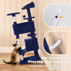 Yaheetech 54in Cat Tree Tower Condo Furniture Scratch Post - Image 9