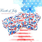 Lionheart glory American Flag Dog Collar, 4 of July Dog Bow Collar Heavy Duty - Image 3