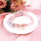 Cat Collar Breakaway, Adjustable Pink Cat Collar - Image 7