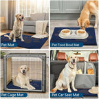 Buganda Dog Door Mat for Muddy Paws, Absorbent Dirt Trapper Washable Indoor - Image 9
