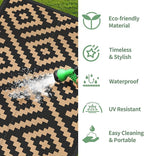 GENIMO Outdoor Rug 2.5'x8' Waterproof, Reversible Camping Mat, Plastic Straw - Image 5