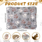 Tuanse 4 Pack Ultra Soft Dog Cat Bed Mat Small Animal Guinea Pig Bed - Image 2