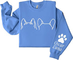 Custom Dog Mom Shirt for Women Pet Ears Sweatshirt - Image 5
