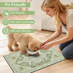 famibay Dog Food Mat, Absorbent Cat Dog Mats - Image 5