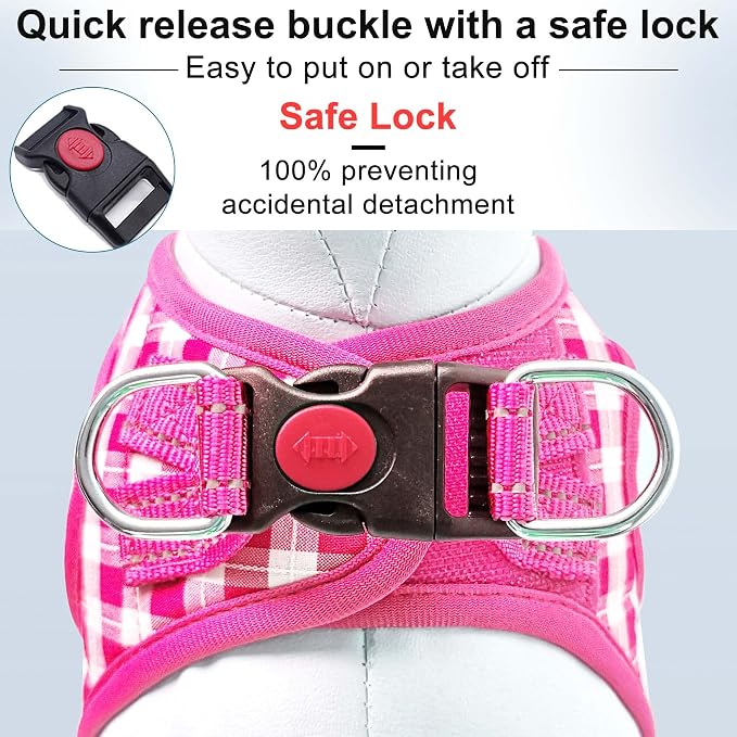 Dog Harness Step-in Breathable Puppy Cat Dog Vest Harnesses - Image 5