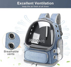 Cat Backpack Carrier, Breathable Cat Bubble Backpack Large Space Cat Carrier - Image 2