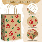 Blulu 20 Pcs Puppy Dog Paw Gift Bags - Image 3