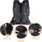 WOYYHO Pet Dog Carrier Backpack Small Dog Front Backpack Ventilated Dog Carrier - Image 3