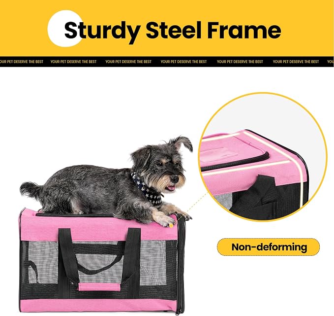 Dog Carrier Soft Sided, Large Cat Carrier - Image 8