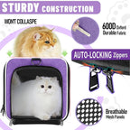 Pet Carrier for Large Cat 20 lbs+ / Soft Sided Small Dog 12 Pounds Travel Crate - Image 7