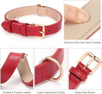 WHIPPY Leather Dog Collar for Small Medium Large Dog Adjustable Soft Breathable - Image 5