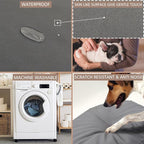 Dog Bed Cover Waterproof Replacement Machine Washable Covers - Image 3