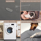 Dog Bed Cover Waterproof Replacement Machine Washable Covers - Image 3