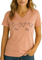 Custom Dog Mom Shirt for Women Pet Ears Sweatshirt - Image 8