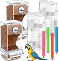Yaomiao 8 Pcs No Mess Small Bird Feeders by Yaomiao