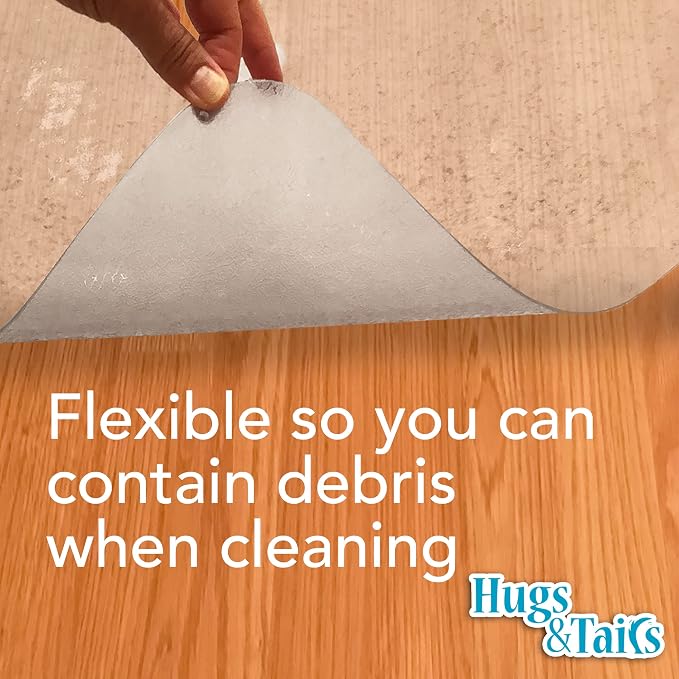 Under Pet Cage Mat for Bird Cages, Reptile Aquariums, Dog Kennels, - Image 7
