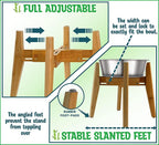 Dog Bowl Stand - Ideal for Large Breeds, Use to Elevate, Raise Pet Dishes - Image 3