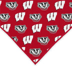 Wisconsin Badgers Officially Licensed Bandana - Image 3