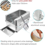8" Sifting Pull-Out Cat Litter Box - Image 2