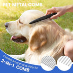 Double-Sided Pet Grooming Rake - Image 3