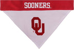 Pets First Collegiate Pet Accessories, Reversible Bandana, Oklahoma Sooners - Image 2