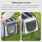 Cat, Dog Carrier for Pets up to 15 lbs, Soft-Sided Collapsible Pet Carrier - Image 3