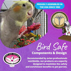 Super Bird Creations SB971 Xmas Crinkle Little Star Bird Toy, Small Bird Size - Image 5