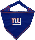 NFL New York Giants TIE Bandana, Large/X-Large. Dog Bandana Scarf Bib by PETSFIRST
