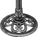 Alpine Corporation TEC116GR Outdoor Pedestal Birdbath w/Scrollwork Base and - Image 10