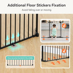 COMOMY 80" Extra Wide Baby Gate, Dog Gate - Image 6