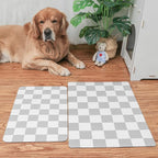 Ralxion Checkered Dog Feeding Mat, Absorbent Mats - Image 6