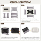 Washable Dog Bed for Small Medium Dogs - Image 6