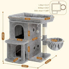 Heybly Cat Tree, 25.6-inch Cat Tower - Image 4