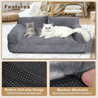 Cat Beds for Indoor Cats, Cat Couch Bed, Cute Cats Sofas for Medium Pets - Image 5