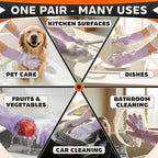 Cat & Dog Washing Gloves for Bathing – 2-in-1 Design Dog Scrubbing Gloves for - Image 5