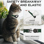 AirTag Cat Collars, Stretchy Collar - Image 2