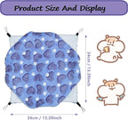 Cat Hammock for Cage, Soft Warm Hanging Bed for Kitten, Guinea Pig, Chinchilla - Image 3