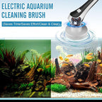 Electric Fish Tank Cleaner, Aquarium Spin Cleaning Brush, IPX8 Waterproof - Image 2