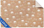 Cooyes Large Dog & Cat Food Mat 17.5"×36", Ultra-Absorbent Dog Bowl Mat by Cooyes