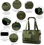 Dog Carrier, Cat Carrier, Pet Carrier, Foldable Waterproof Premium Oxford Cloth - Image 4