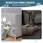 Cat Scratch Furniture Protector, Cat Scratching Mat, Trimmable Self-Adhesive - Image 5